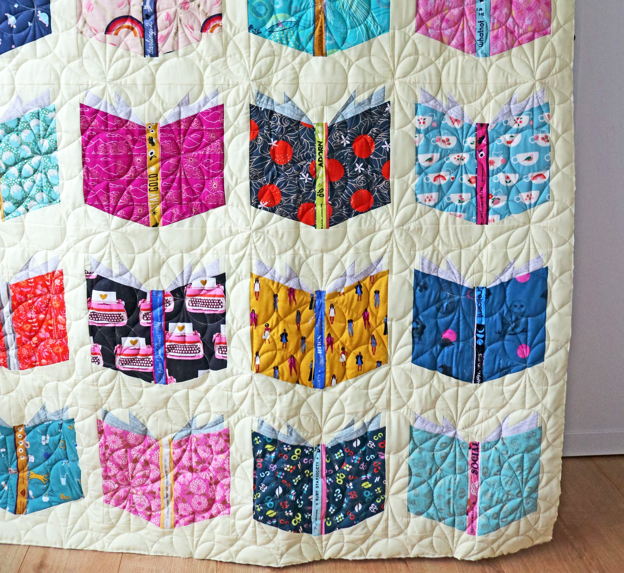 in the Quilting Studio, no. 36 — Stitched in Color